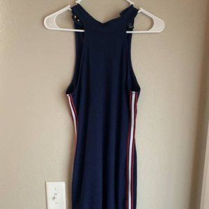 Navy Windsor tank dress